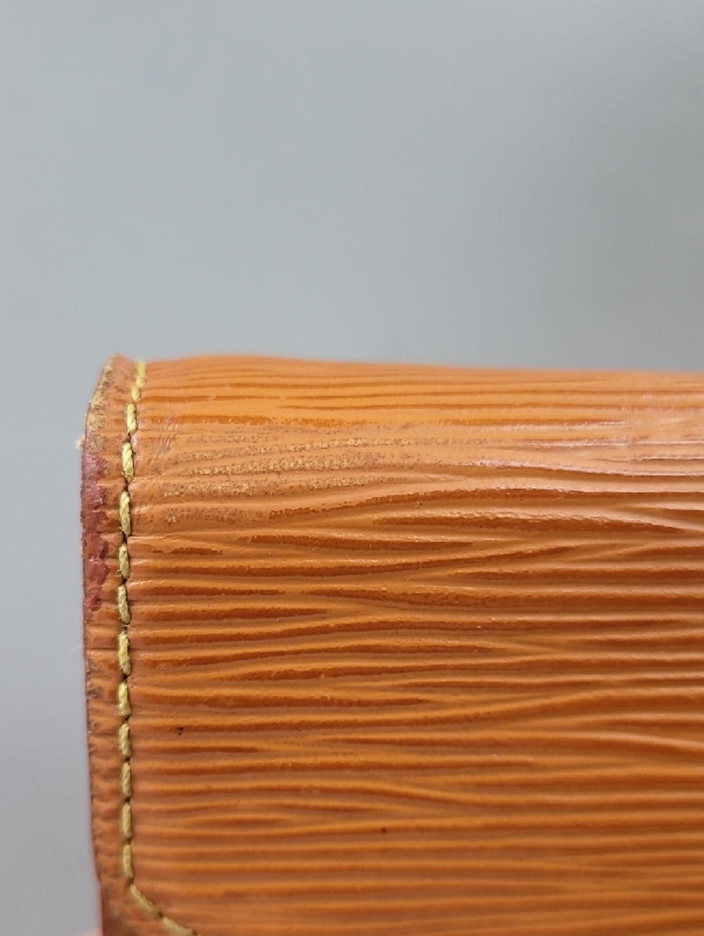 Louis Vuitton Sellier Dragonne Clutch Handbag Epi Leather Sienna Brown - Picture 6 of 16